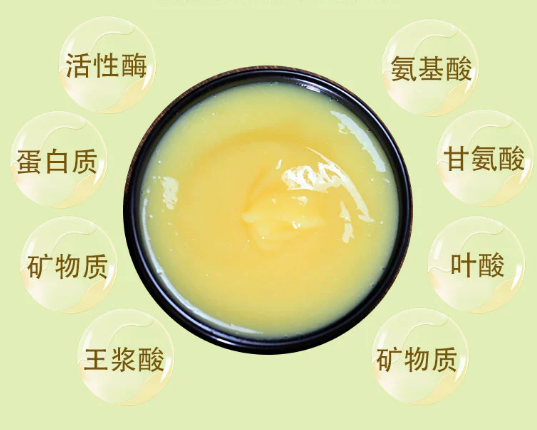 純天然的蜂王漿，讓您享受健康的生活
